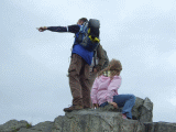 auf dem Kreuzbr&uuml;ckfelsen